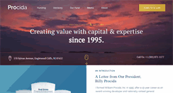 Desktop Screenshot of procida.com