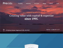 Tablet Screenshot of procida.com